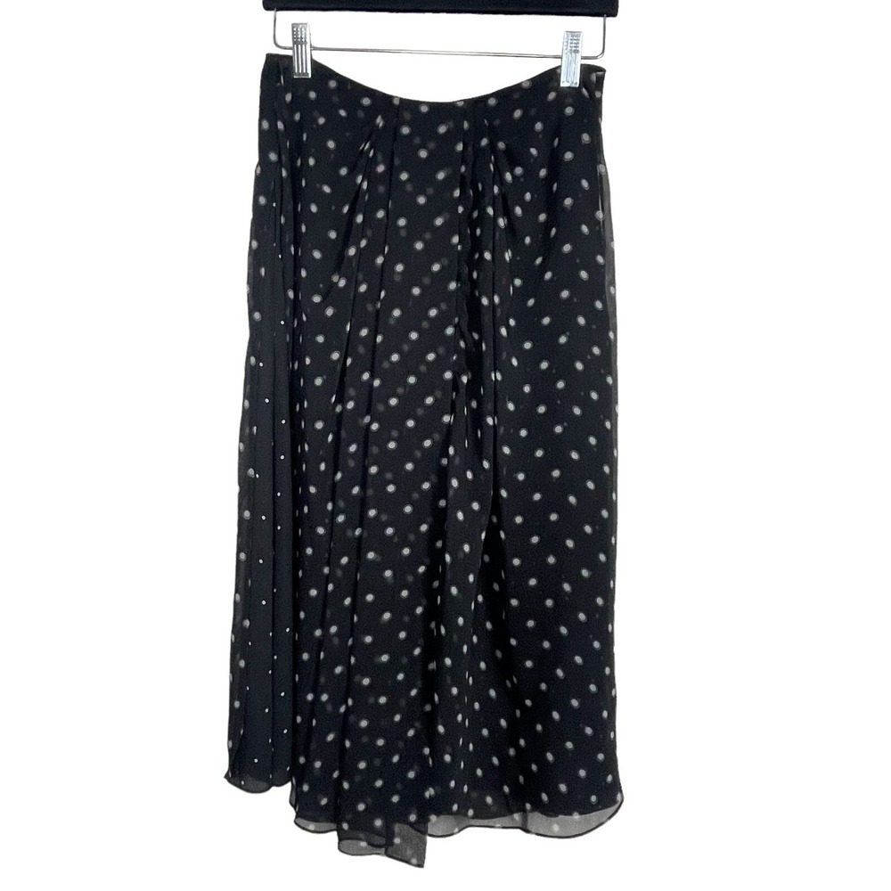 Vince Georgette Crepe Midi Skirt 0 Old Money Chic Minimalist Classy Quiet Luxury